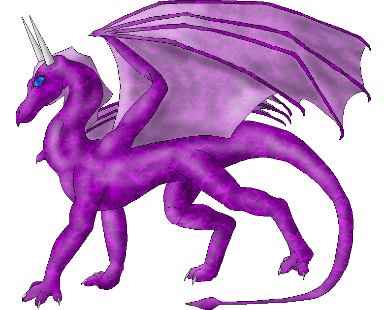 [ Horned Mottled Purple Printh, adult image © Xalia of Tripaldi ]